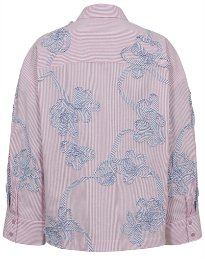 Nümph - NUEmelia Oversize Skjorte - Prism Pink